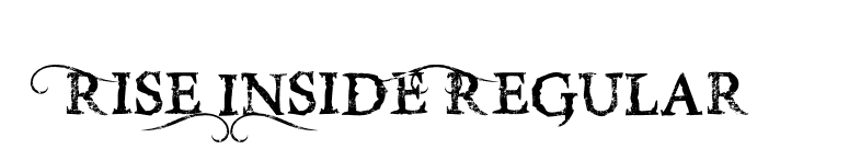 Rise InsidE Regular font preview