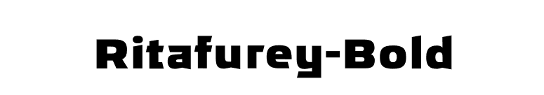Ritafurey-Bold font preview