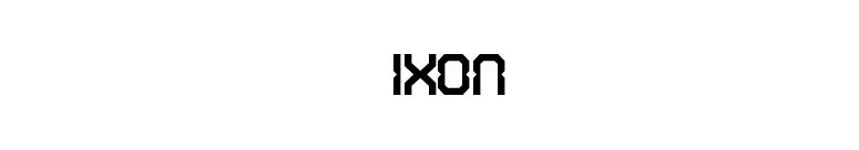 Rixon font preview