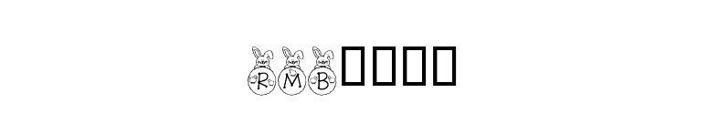 RMBunny font preview