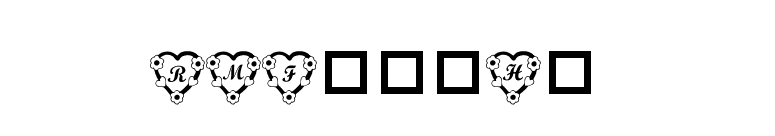 RMFlwrHt  font preview