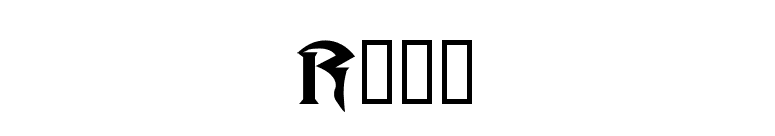 Roar font preview