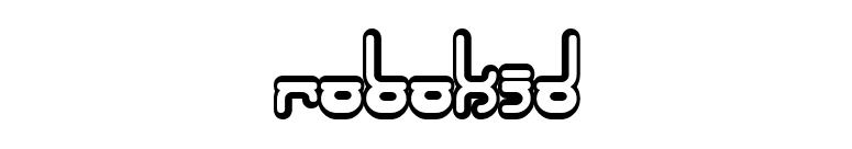 Robokid font preview