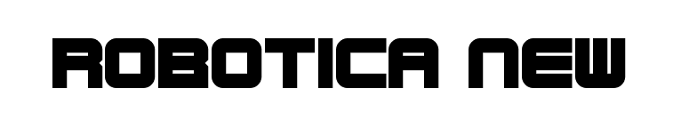Robotica New font preview