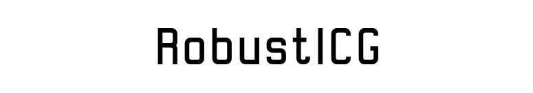 RobustICG font preview