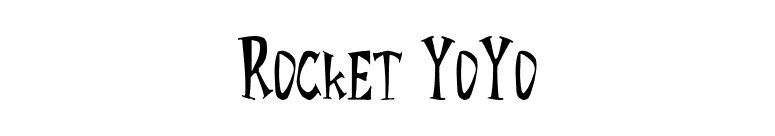 Rocket YoYo font preview