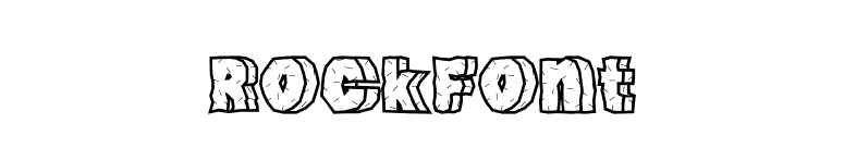 RockFont font preview