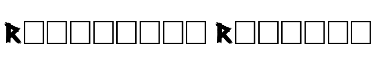 Rockmaker Regular font preview