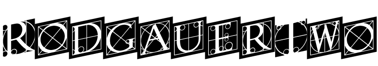 RodgauerTwo font preview