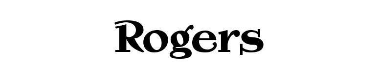 Rogers font preview