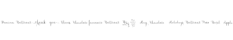 Roicamonta Words font preview