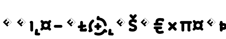 Roice-BlackSCExpert font preview