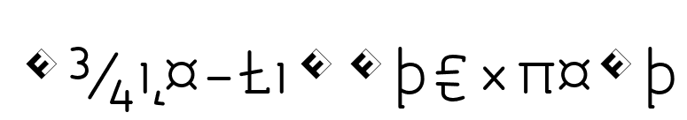 Roice-LightExpert font preview