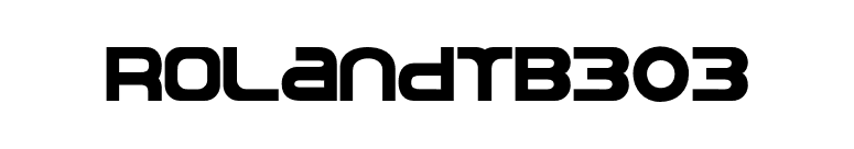 RolandTB303 font preview