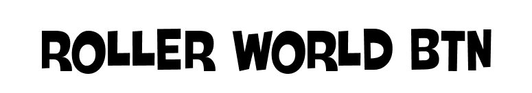 Roller World BTN font preview