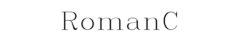RomanC font preview