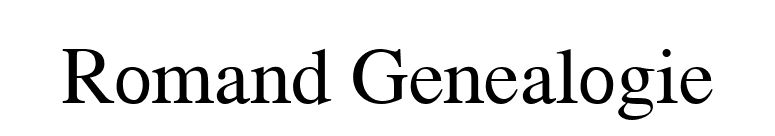 Romand Genealogie font preview
