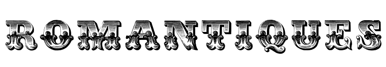 Romantiques font preview