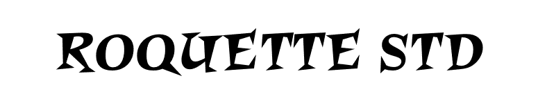 Roquette Std font preview