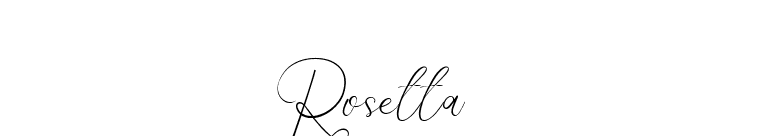 Rosetta font preview