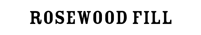 Rosewood Fill font preview