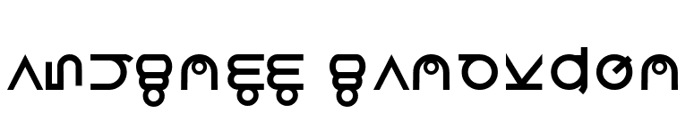 Roswell Wreckage font preview