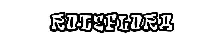 RoteFlora font preview