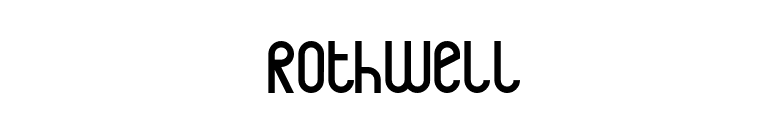 Rothwell font preview