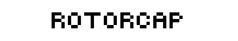 ROTORcap font preview