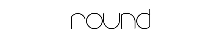 round font preview