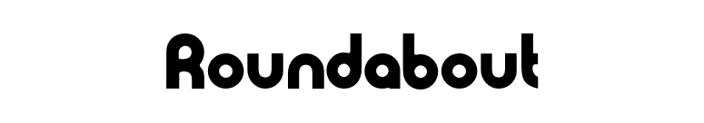 Roundabout font preview