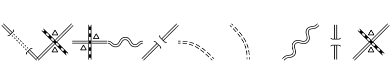 Routes A Two font preview