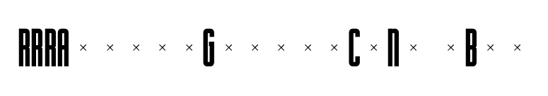 RRRaleighGothicCondExBld font preview
