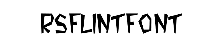 RSFlintFont font preview