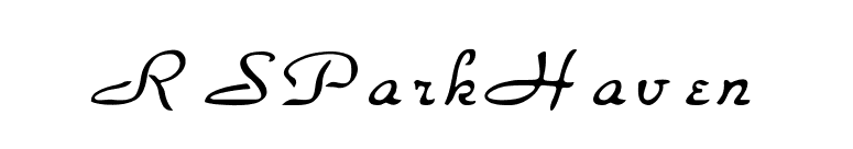 RSParkHaven font preview