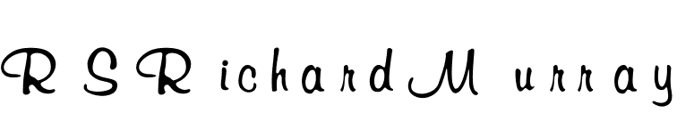 RSRichardMurray font preview