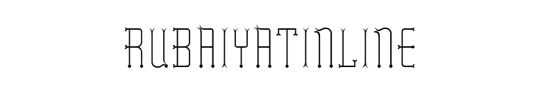 RubaiyatInline font preview