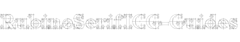 RubinoSerifICG-Guides font preview