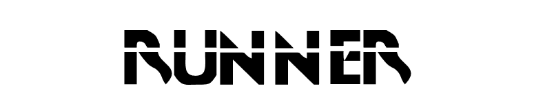Runner font preview