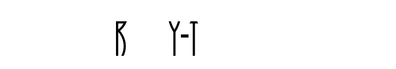 Runy-Tunes font preview