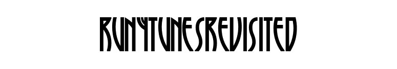 RunyTunesRevisited font preview
