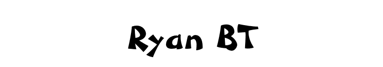 Ryan BT font preview
