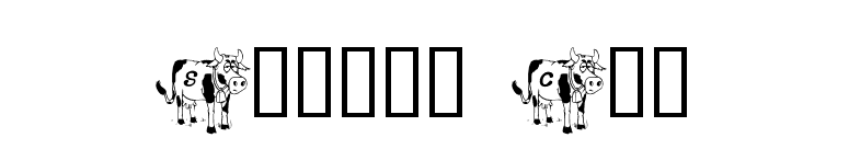 Sacred Cow font preview