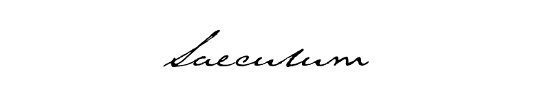 Saeculum font preview