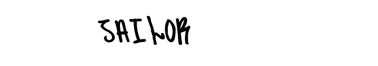 Sailor '87 font preview