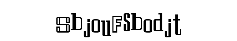 SaintFrancis font preview