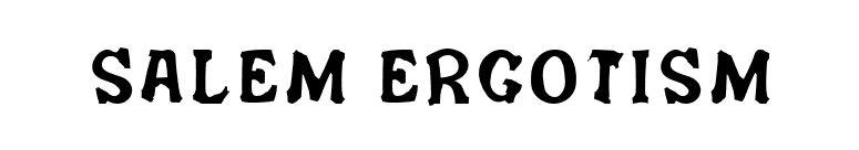 Salem Ergotism font preview