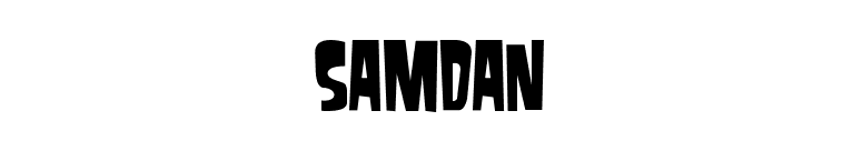 Samdan font preview