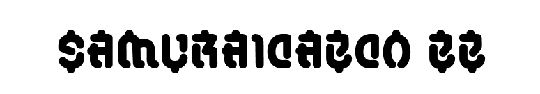 SamuraiCabCo BB font preview