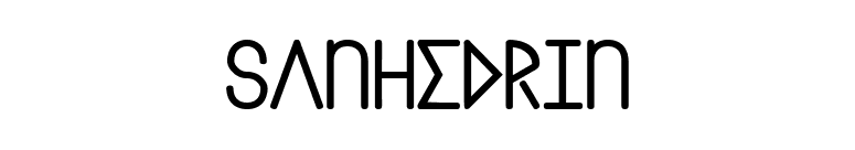 Sanhedrin font preview